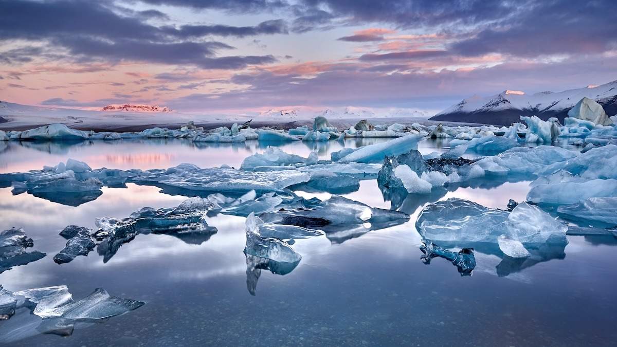 约库萨龙冰川泻湖，冰岛