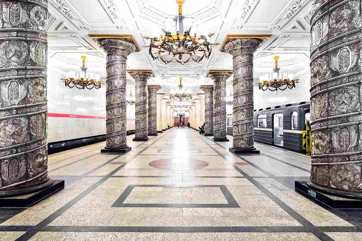 圣彼得堡景点-俄罗斯-地铁