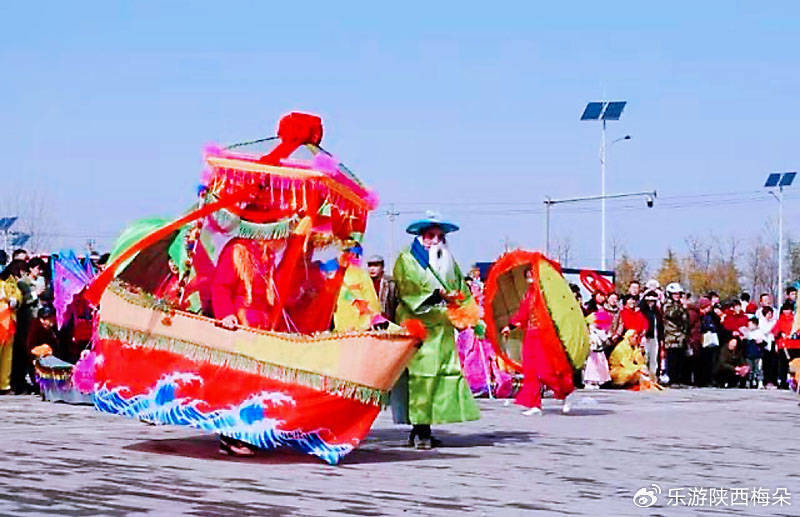 西安楼观：看社火逛大集，欢欢喜喜过大年