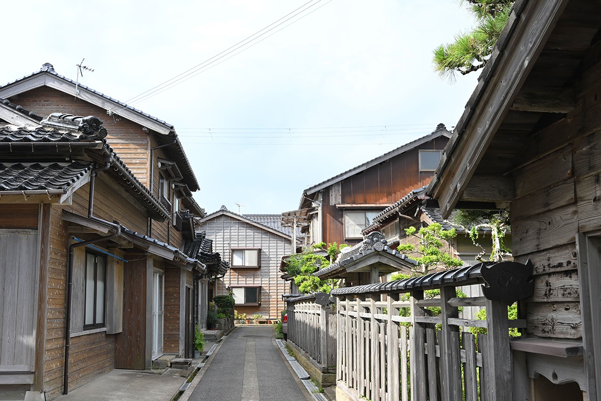 The streets of Takeno