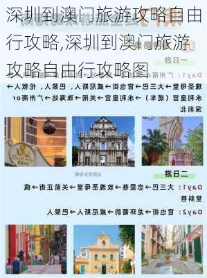 深圳到澳门旅游攻略自由行攻略,深圳到澳门旅游攻略自由行攻略图