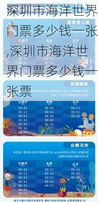 深圳市海洋世界门票多少钱一张,深圳市海洋世界门票多少钱一张票