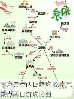 南京景点两日游攻略,南京景点两日游攻略图