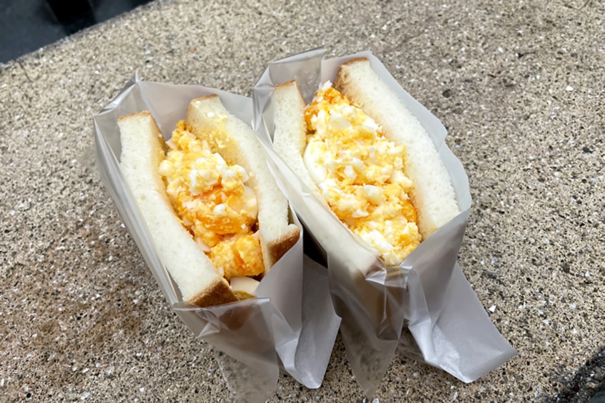 boiled egg sandwiches