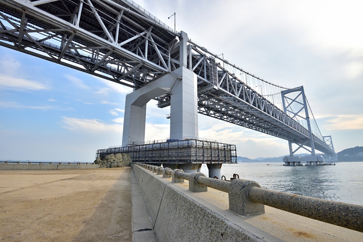 A seaside walkway