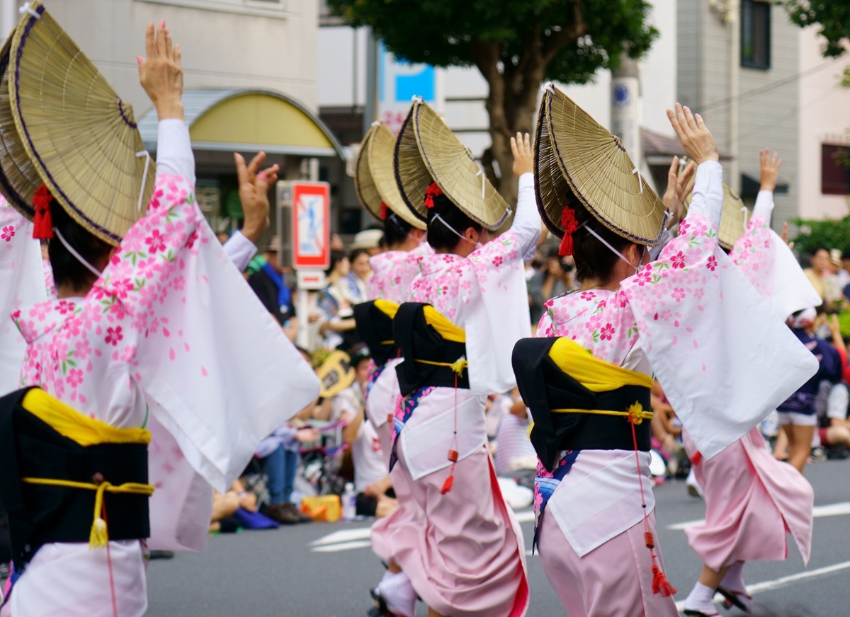 日本德岛的阿波舞