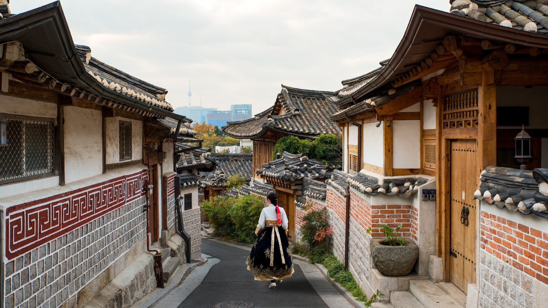 北村韩屋村，首尔，韩国