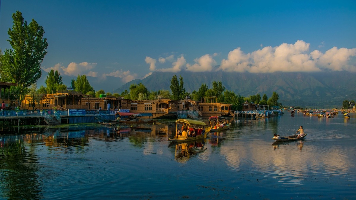 Dal Lake in Srinagar, India