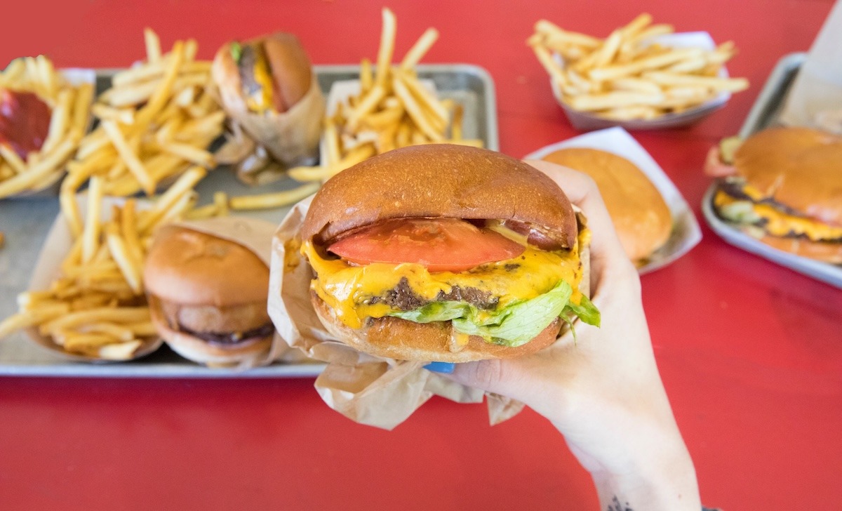 Burger and Fries