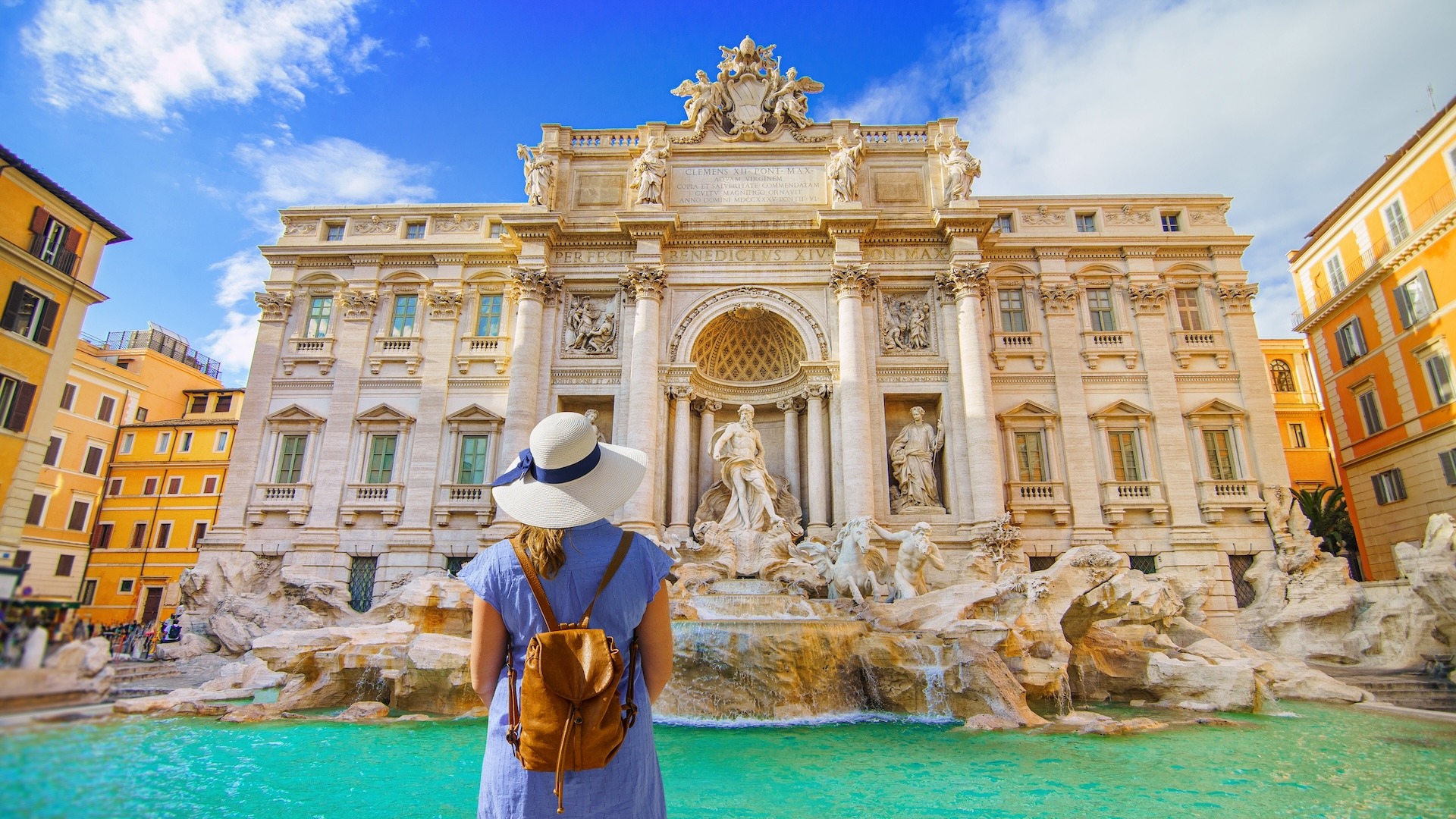 Trevi Fountain, Rome, Italy