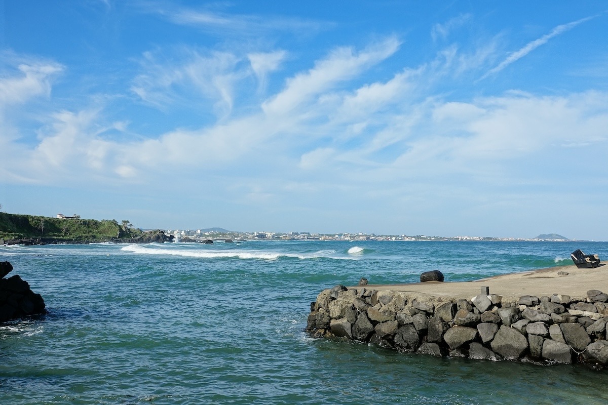 济州岛的海滩