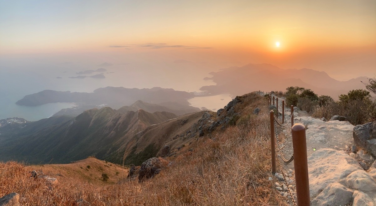 香港大屿山大屿山山顶