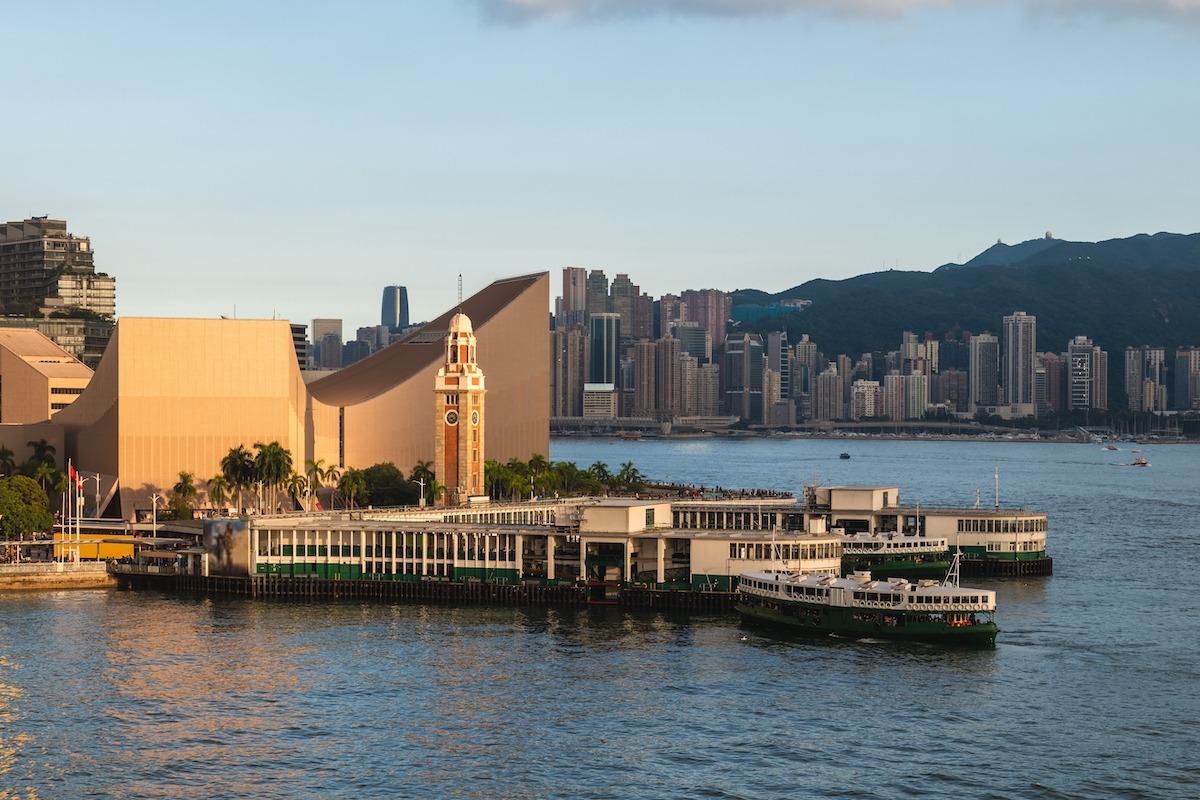 香港九龙尖沙咀南岸的钟楼