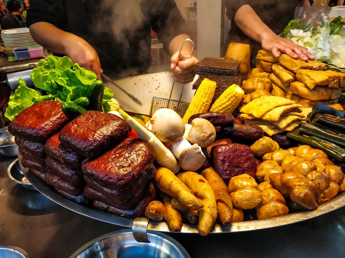 素食摊位-台北