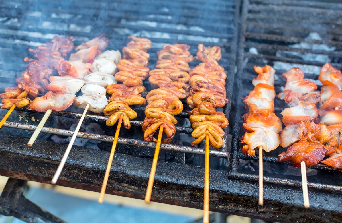 菲律宾马尼拉的 Isaw 平价美食