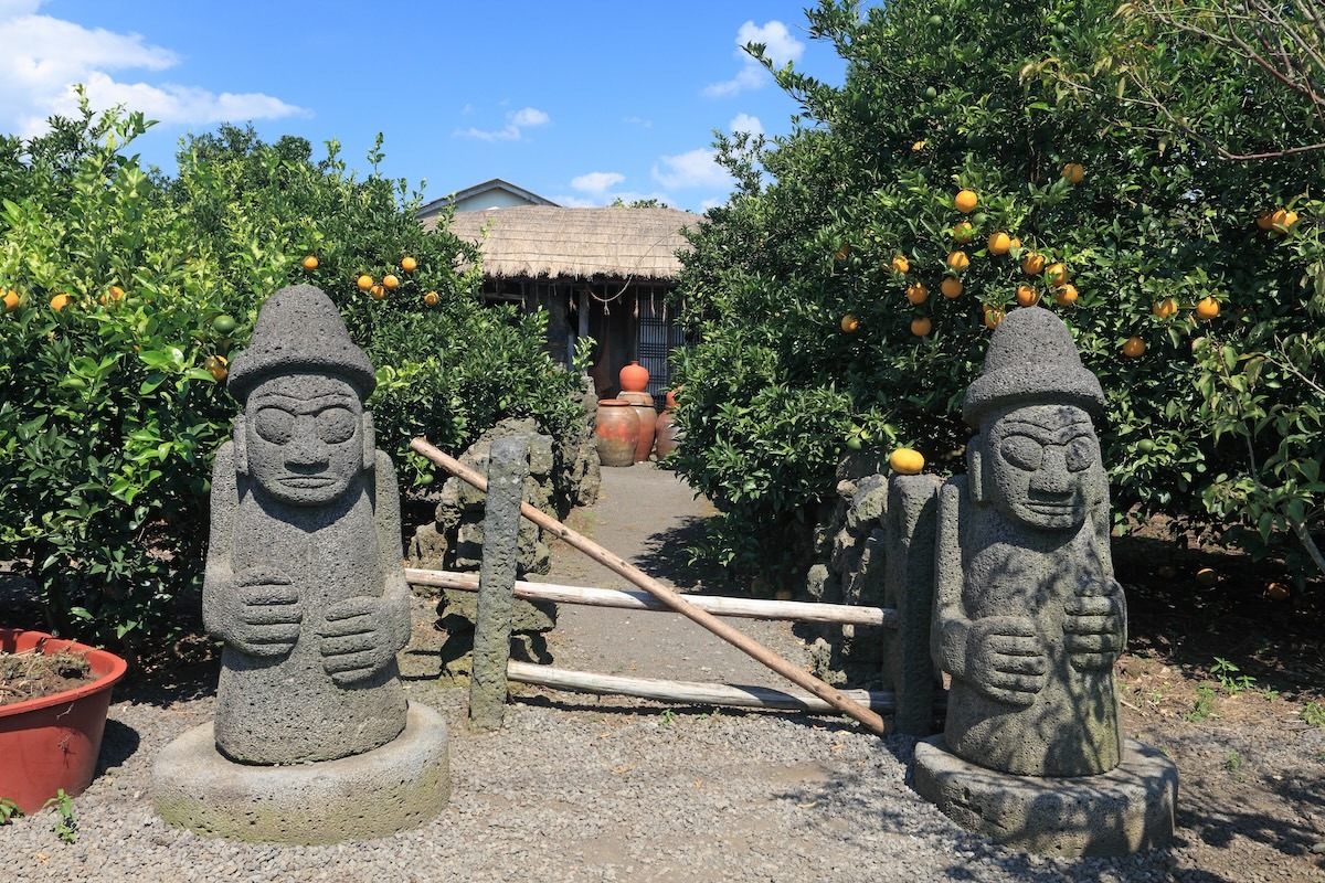 济州民俗村博物馆，韩国济州岛