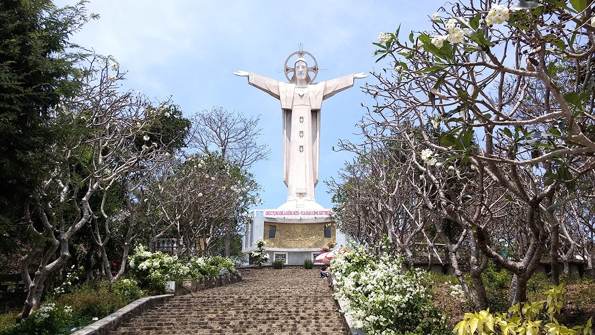 耶稣基督雕像，越南 Vung Tau