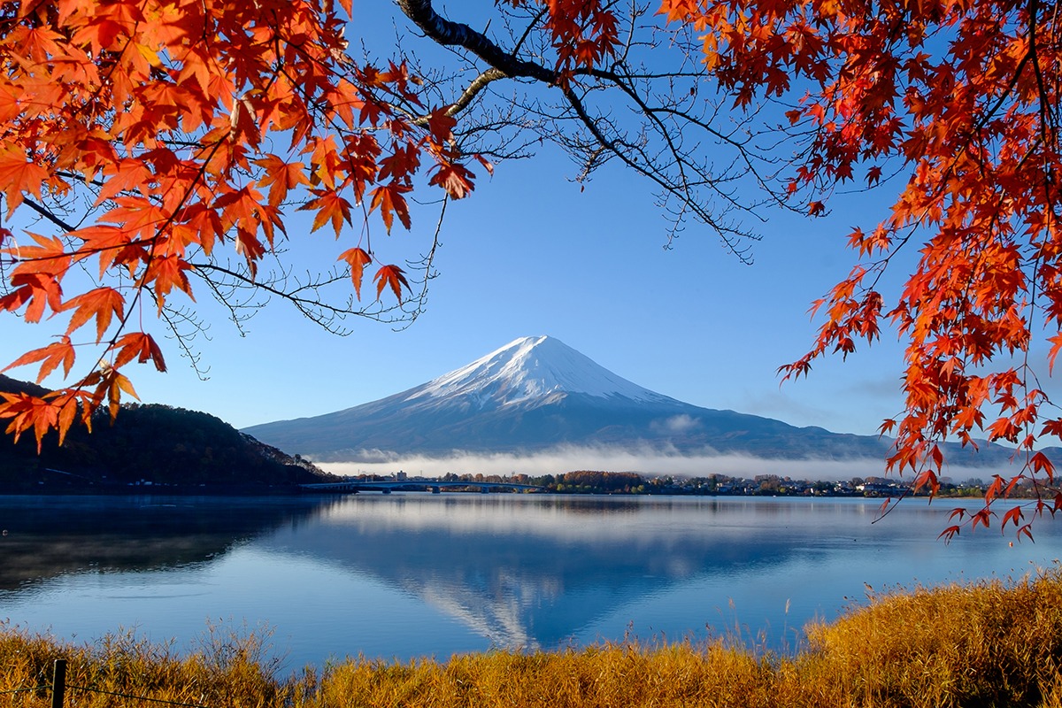 河口湖，富士河口湖，日本