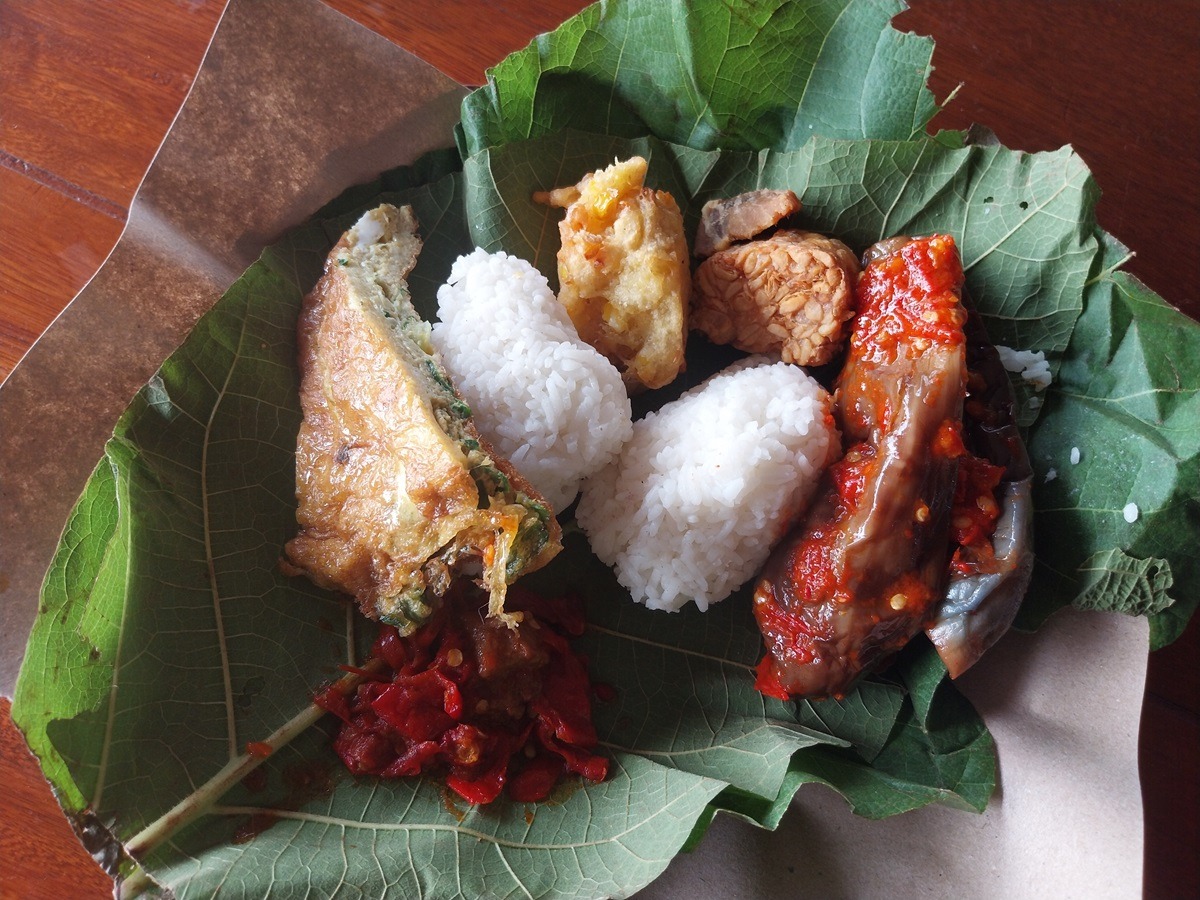 Nasi Jamblang，印度尼西亚井里汶必尝美食