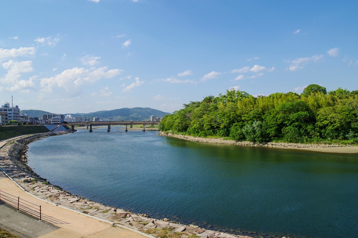 日本冈山旭川