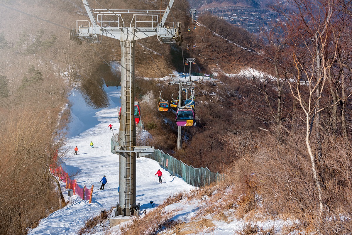 韩国平昌龙平度假村