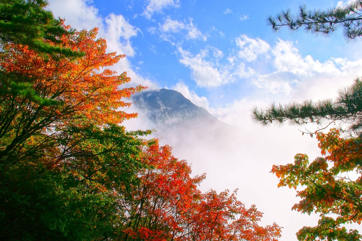 台湾太鲁阁国家公园和冰峰山