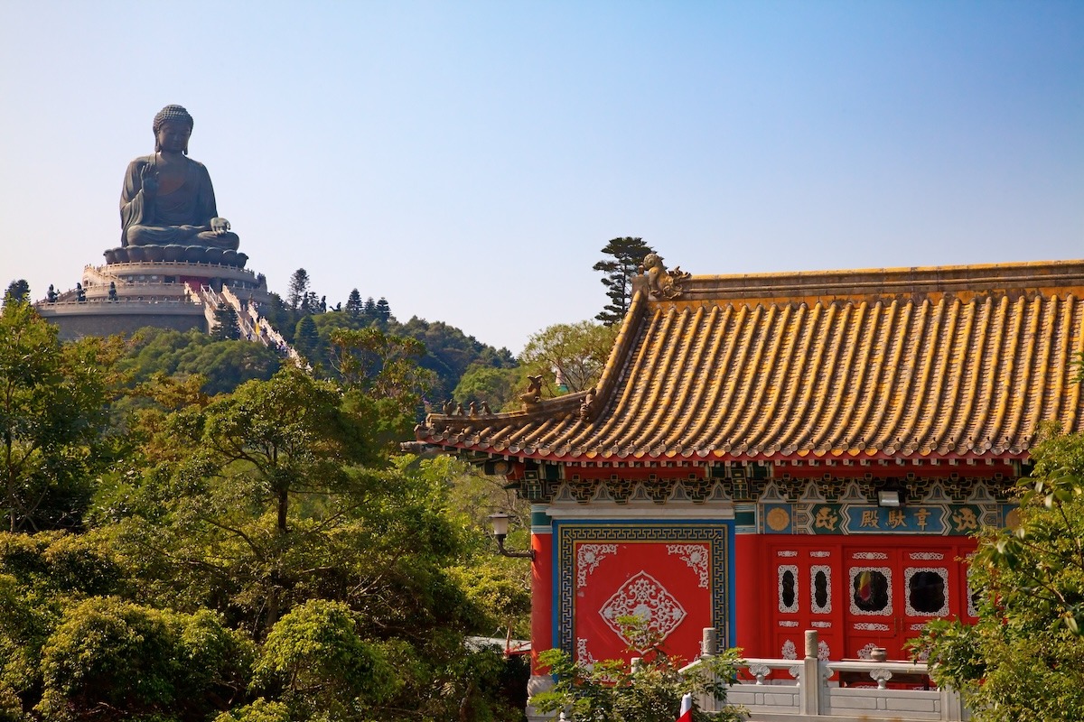 香港大佛和宝莲寺