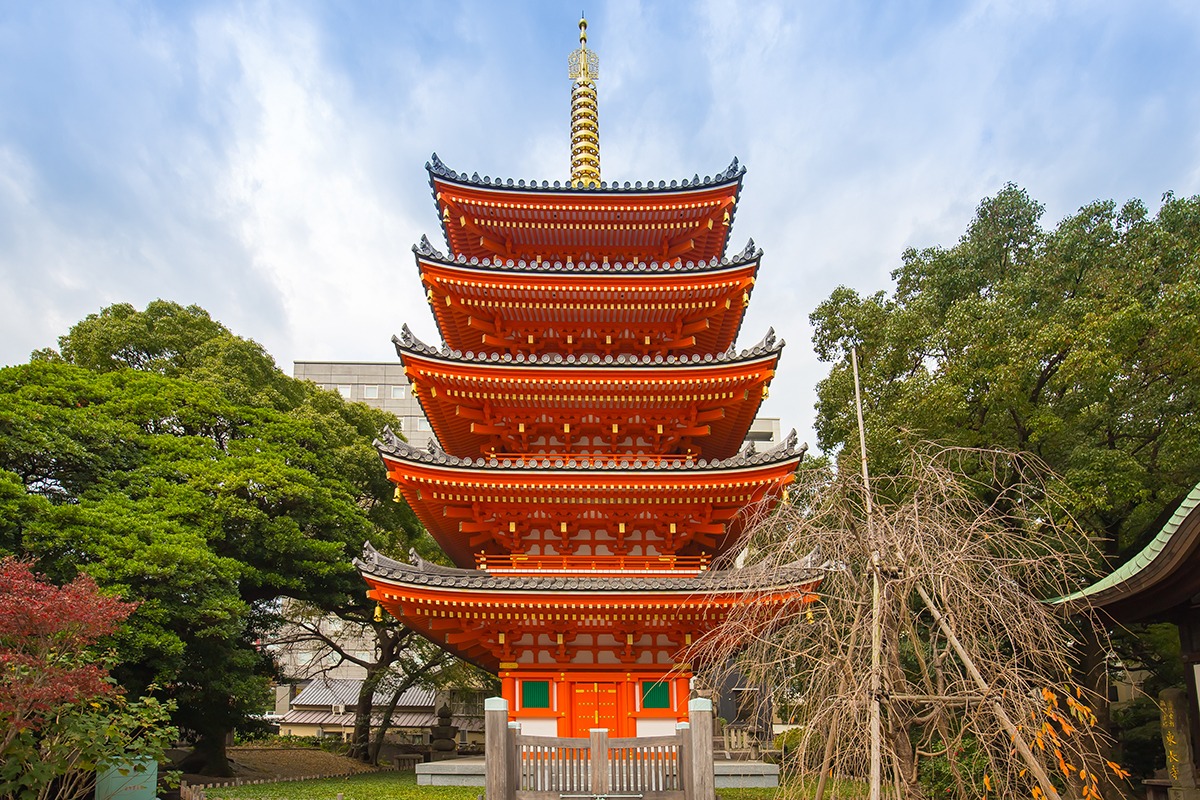 日本福冈东长寺