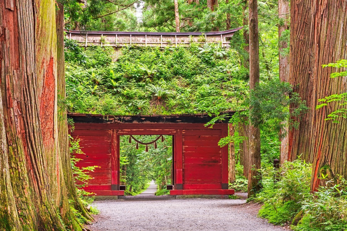 日本长野县东岳神社