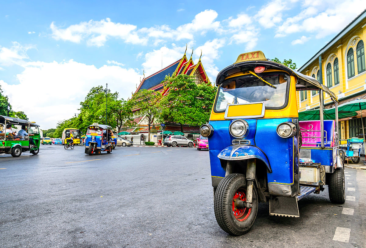 Tuk-tuk in Thailand