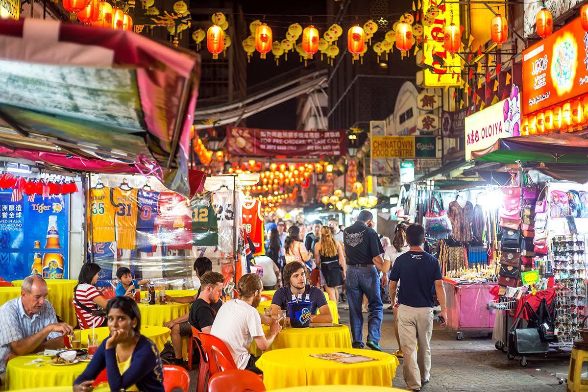 Jalan Alor Night Market, KL, Malaysia