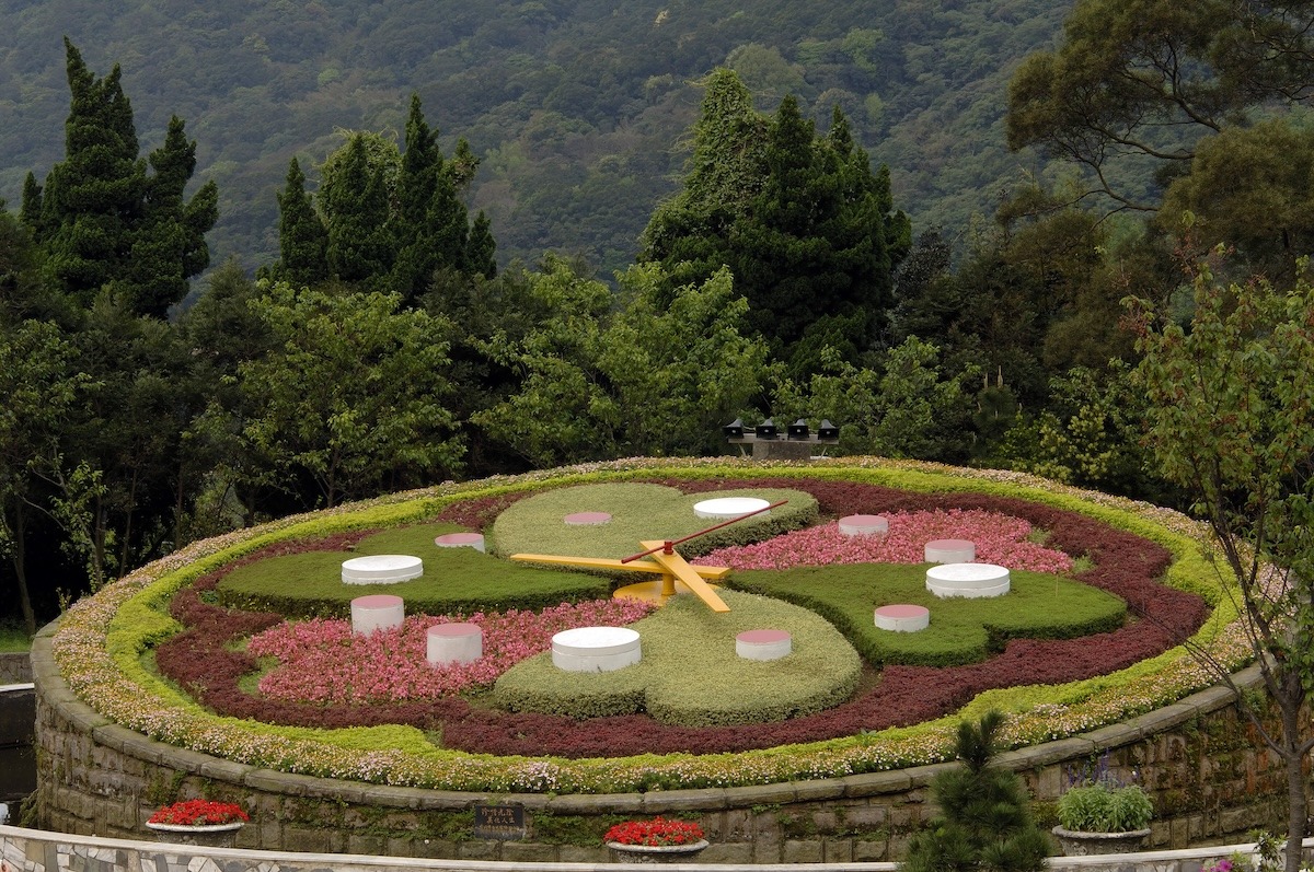 阳明山花钟