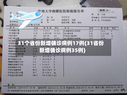31个省份新增确诊病例17例(31省份新增确诊病例35例)-第3张图片