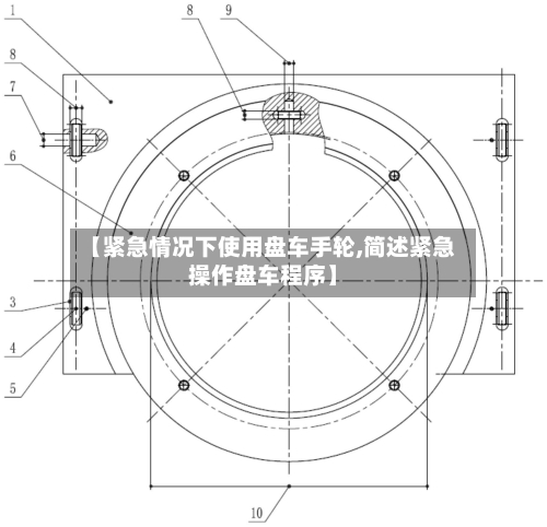 【紧急情况下使用盘车手轮,简述紧急操作盘车程序】