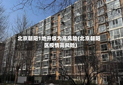 北京朝阳1地升级为高风险(北京朝阳区疫情高风险)