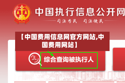【中国费用信息网官方网站,中国费用网站】-第2张图片