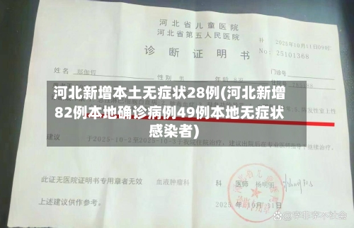 河北新增本土无症状28例(河北新增82例本地确诊病例49例本地无症状感染者)-第3张图片