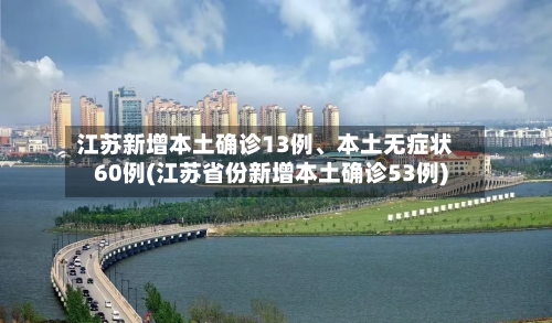江苏新增本土确诊13例、本土无症状60例(江苏省份新增本土确诊53例)-第3张图片
