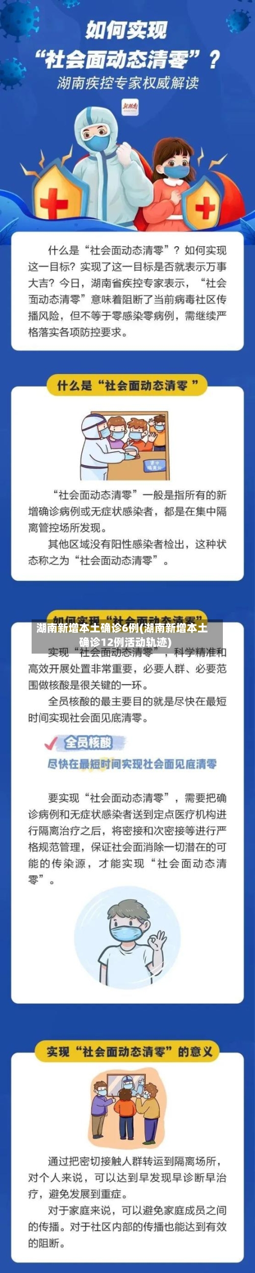 湖南新增本土确诊6例(湖南新增本土确诊12例活动轨迹)