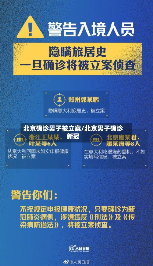 北京确诊男子被立案/北京男子确诊新冠-第2张图片