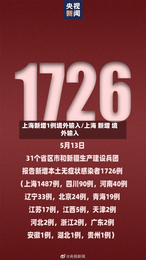 上海新增1例境外输入/上海 新增 境外输入-第2张图片