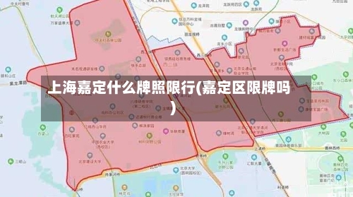 上海嘉定什么牌照限行(嘉定区限牌吗)-第2张图片