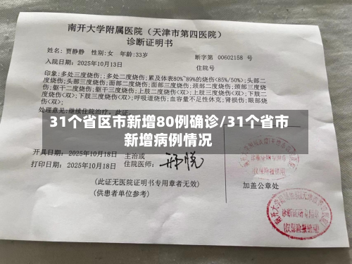 31个省区市新增80例确诊/31个省市新增病例情况-第2张图片