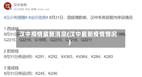 汉中疫情最新消息(汉中最新疫情情况)-第2张图片