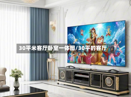 30平米客厅卧室一体图/30平的客厅-第2张图片