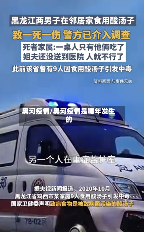 黑河疫情/黑河疫情是哪年发生的-第3张图片